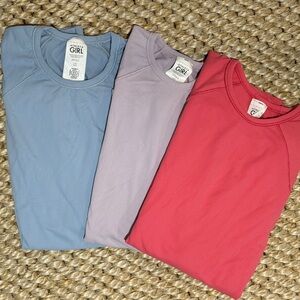 Athleta Girl Power Up Long Sleeve Shirts- Large (12)